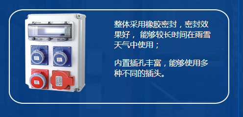 工業插座箱組合式圖片